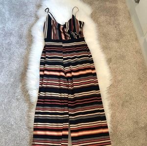 Striped Breezy Romper